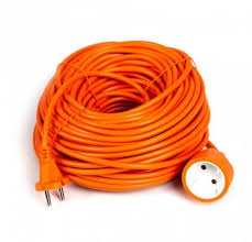 Подовжувач 1 гн 10м б/з 10А ПВС 2*1,5 помаранчий MARSO. Фото 3