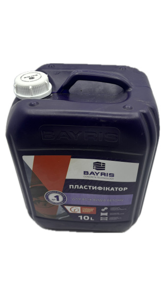 BAYRIS Пластифікатор (для всіх видів бетону) UNIVERSAL 10л. Фото 3