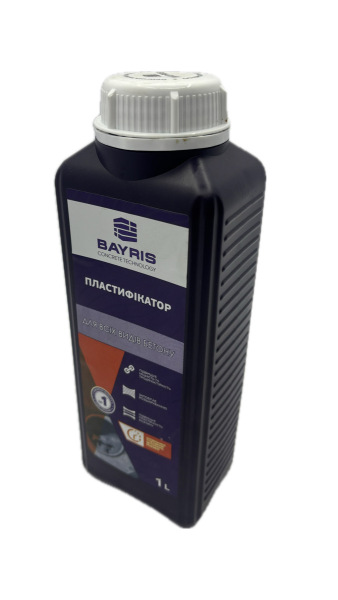 BAYRIS Пластифікатор (для всіх видів бетону) UNIVERSAL 1л. Фото 3