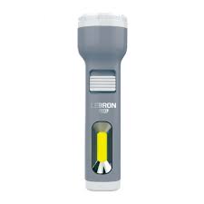 LED ліхтарик ручний акамуляторний LEBRON L-HL-30 ABCсірий 1W+1W COB USB 1200mAh Li-lon. Фото 2