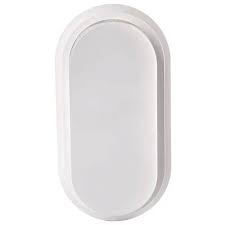 LED Світильник LEBRON L-WLO-S 12W овал , 4100К ІР65 СВЧ датчик руху