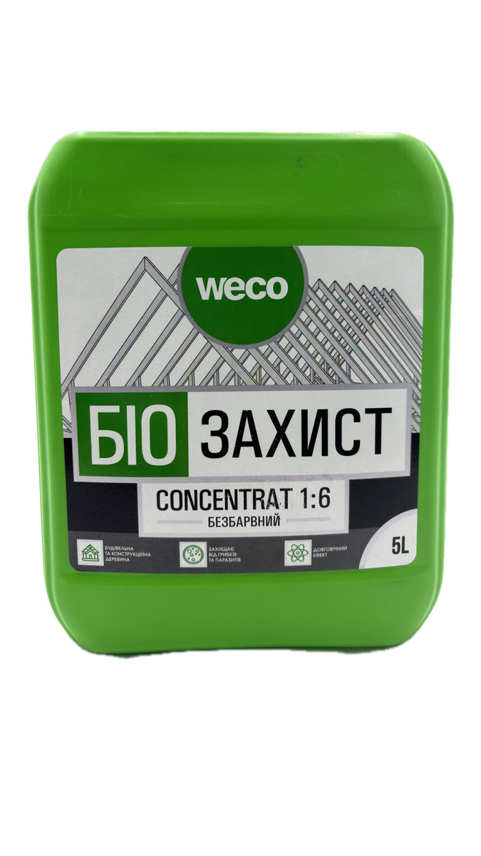 WECO Біозахист (Concentrat 1:6 безколірний) 5л. Фото 3