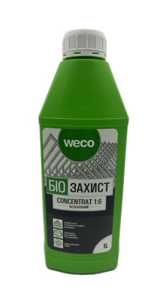WECO Біозахист (Concentrat 1:6 прозорий) 1л