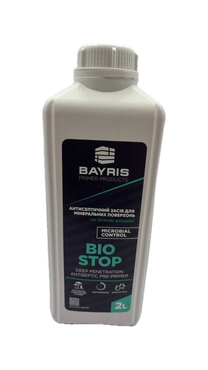Антисептичний засіб для мінеральних поверхонь BIO STOP 2л