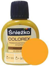 Барвник Sniezka COLOREX №63 (світлий горіх) пігментний концентрат 100мл