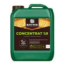 Біозахист для деревини BAIRIS  Зелений 5 л. Concentrat 1/9