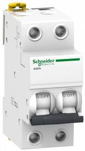Вимикач автомат Schneider RESI9 2р 25А С 6kA