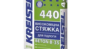 Високоміц стяжка для підлоги 10-100мм БЕТОН В-35  KREISEL 440  25 кг