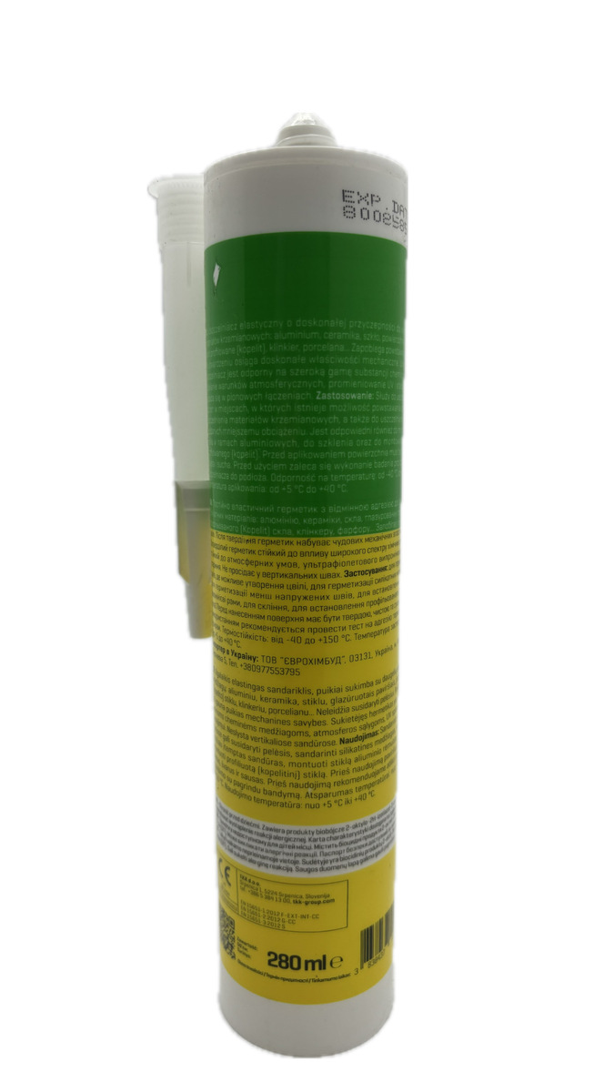 Герметик силіконовий коричневий TKK Seal Classicjne Sanitary 280 ML