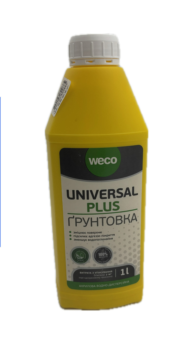 ГрунтовкаWECO (UNIVERSA PLUS) 1 л. Фото 2