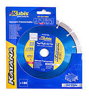 Диск алмазний відрізний Beton Kubis 180*22.2vv 2.4*10мм