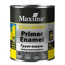 Емаль антикорозійна 3в1 графітна чорна Maxima 0.75кг. Фото 3