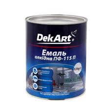 Емаль ПФ-115 Світлий горіх DekArt 0.9 кг,