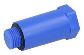 Заглушка Vsplast PPR 1/2 ″ довга(синя)1028. Фото 2