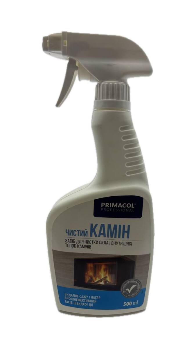 Засіб для очищення скла і внутрішніх топок камінів PRIMACOL 0.5 л