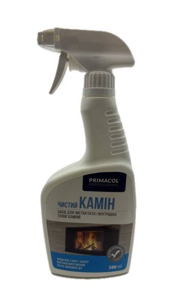 Засіб для очищення скла і внутрішніх топок камінів PRIMACOL 0.5 л