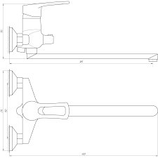 Змішувач для ванни DOMINO SIRIUS DSV-208. Фото 7