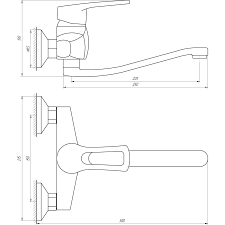 Змішувач для кухні DOMINO SIRIUS DSV-104