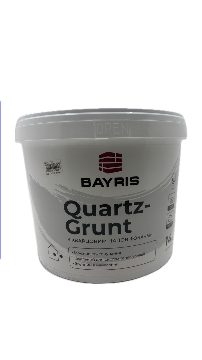 КВАРЦ ГРУНТ QUARTZ-GRUNT BYRIS 14кг. Фото 3