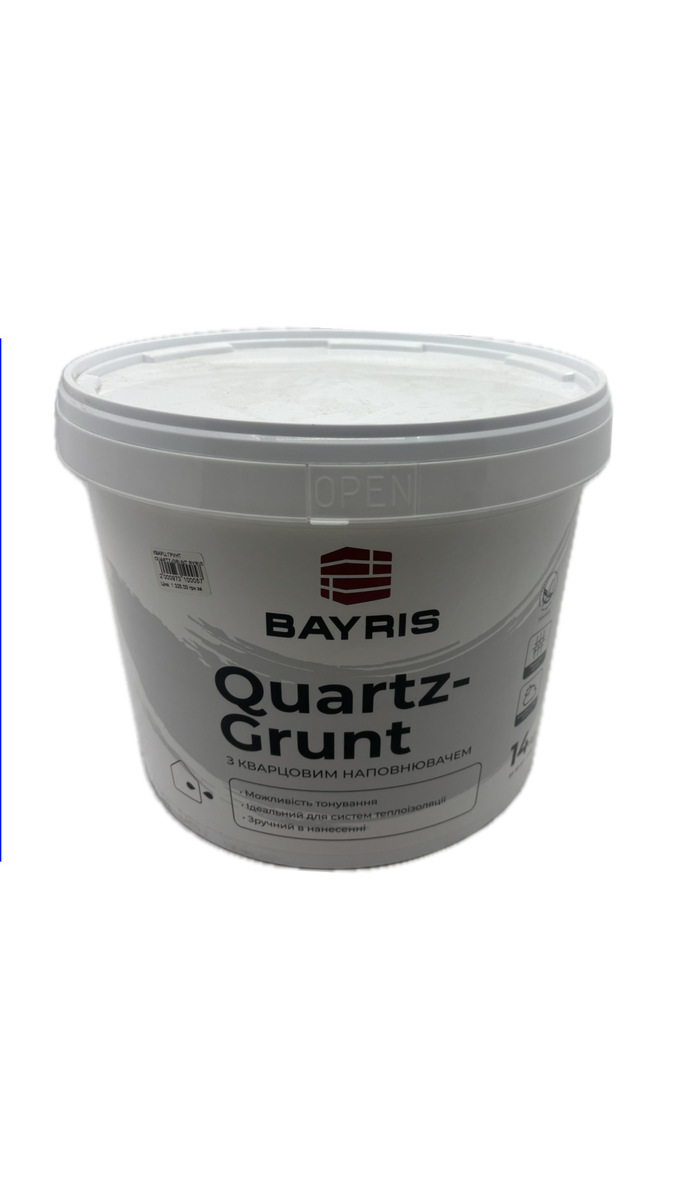 КВАРЦ ГРУНТ QUARTZ-GRUNT BYRIS 14кг. Фото 4