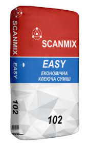 Клей 102 для плитки SCANMIX EASY (25кг)
