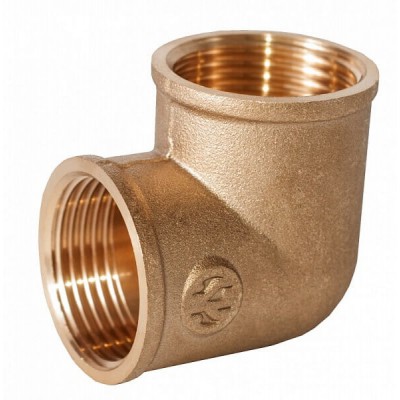 Кутник латунний 3/4″ВР х 3/4″ВР