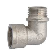 Кутник нікельований 3/4″ВР х 3/4″ЗР