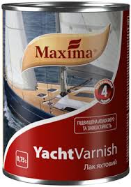 Лак яхтовий алкідно уритановий глянсевий M Maxima 0.75л