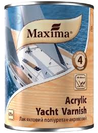 Лак яхтовий алкідно уритановий матовий M Maxima 0.75л
