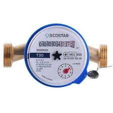 Лічильник холодної води ECOSTAR DN15 1/2'' без штуцера L110 E-C 2.5