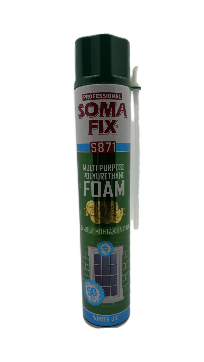 Піна монтажна  750мл Soma Fix Profit  зима вихід 50л
