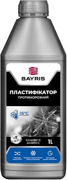 Пластифікатор протиморозний BAIRIS ANTIFROST 1л.(ВІД +5 ДО -15)