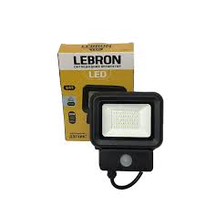 Прожектор 20W Lebron 6500K 1600Lm датчик руху. Фото 3