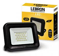 Прожектор 30W Lebron 6500K 2700Lm. Фото 3