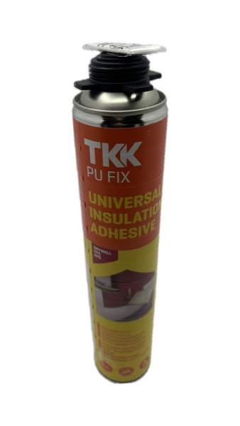 Проф, піна-клей TKK PU FIX P INSU ADH (пістолет) вага 930 г 750ML
