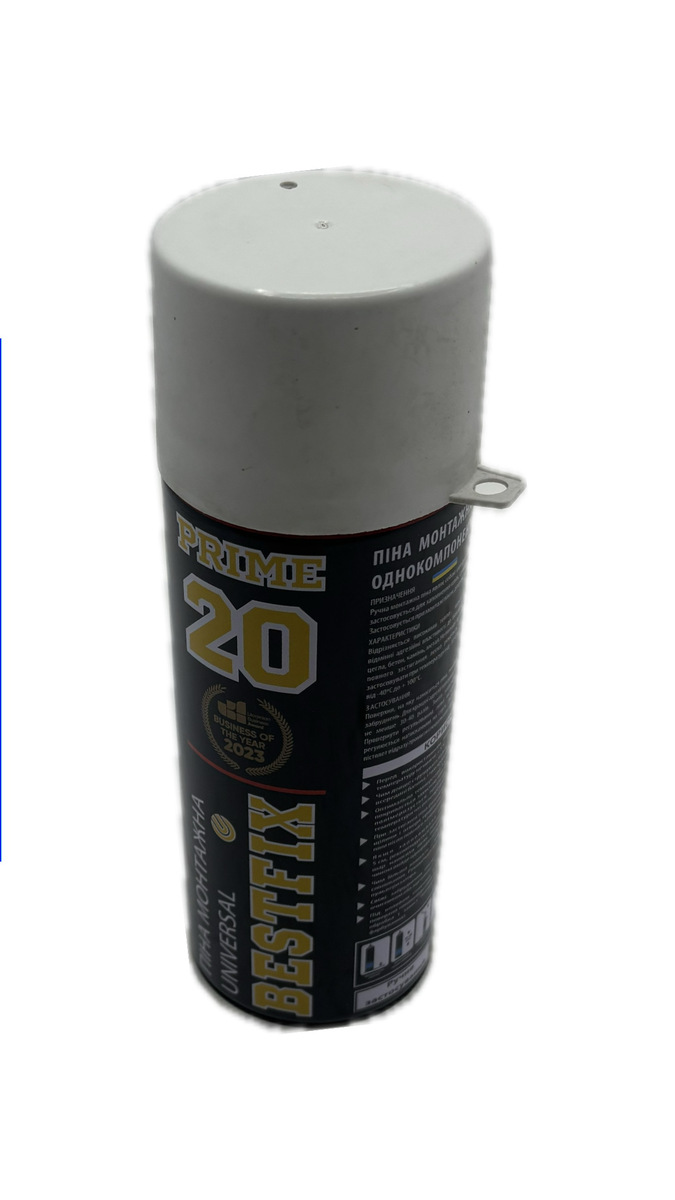 Ручна поліуританова монтажна піна Polyrethane Foam STRAW-TYPE BESTFIX 20. Фото 3