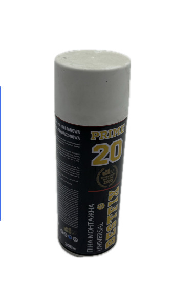 Ручна поліуританова монтажна піна Polyrethane Foam STRAW-TYPE BESTFIX 20. Фото 6