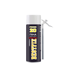 Ручна поліуританова монтажна піна Polyrethane Foam STRAW-TYPE BESTFIX 20(300)