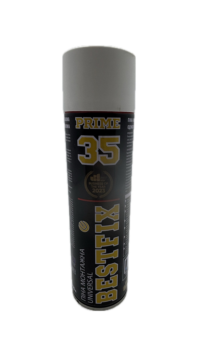 Ручна поліуританова монтажна піна Polyrethane Foam STRAW-TYPE BESTFIX 35(500)
