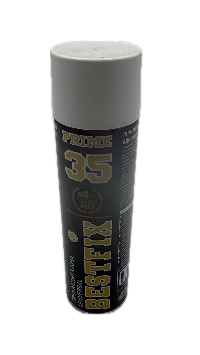 Ручна поліуританова монтажна піна Polyrethane Foam STRAW-TYPE BESTFIX 35(500). Фото 3