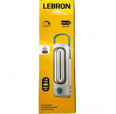 Свілильник ліхтарик аварійний LEBRON 7W 1000mAh