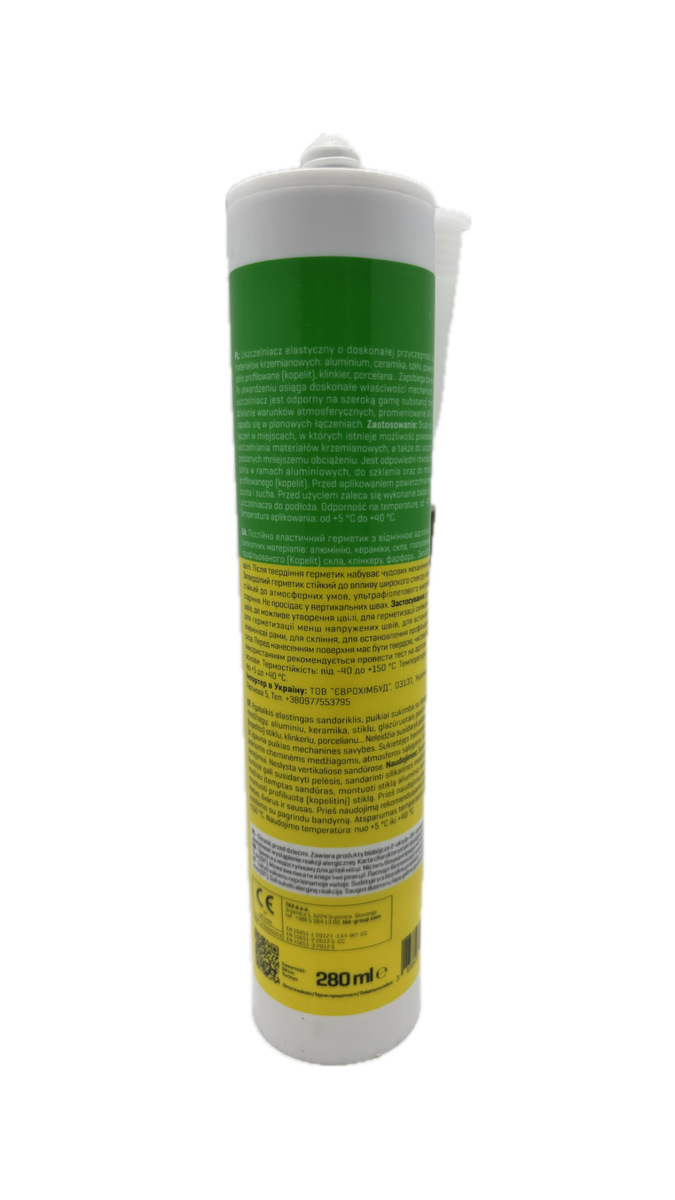 Силікон санітарний білий TEKASIL SAN 280 ml. Фото 2