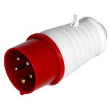 Силова вилка переносна e.plug.pro 5.32, 5п 380В, 32А (025). Фото 2