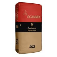 Суміш для мурування та штукатурки піно і газоблоків 502 SCANMIX M. Фото 4
