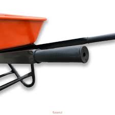Тачка 1-о колесна d400мм 120л 240кг оцин(буд,проф) ПНЕВМО КОЛЕСО 6,50-8 ORANGE/BLACK STRONG TM BULID. Фото 4
