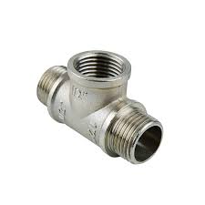 Трійник нікельований 1/2″ЗР х 1/2″ВР х 1/2″ЗР штампований А0215А(нк)