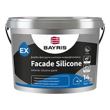 Фарба фасадна силікон-модифікована FASADE SILICONE BAIRIS 4 кг,