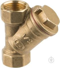 Фільтр грубої очистки латунний 1/2″ВР х 1/2″ВР ливарний Б3301А. Фото 3